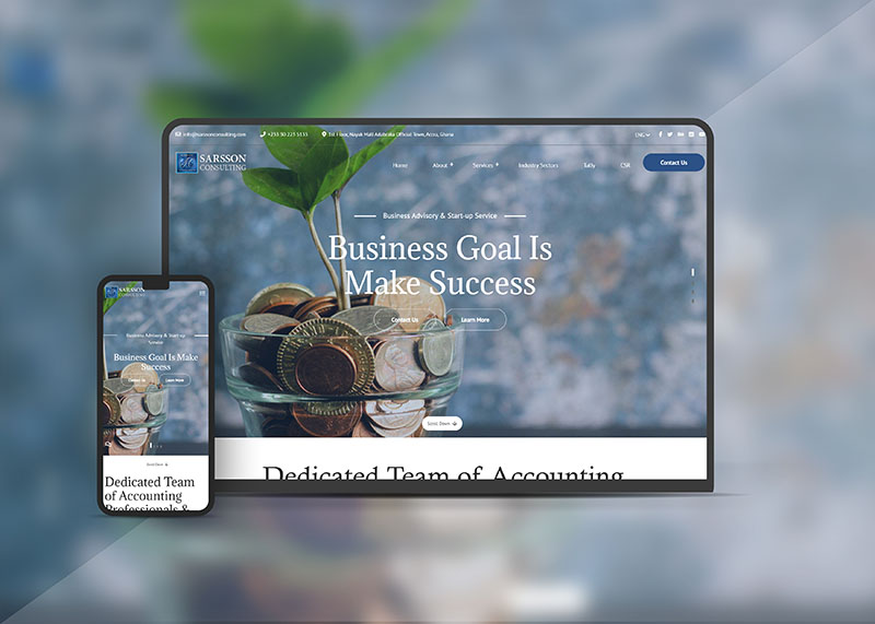 Website design